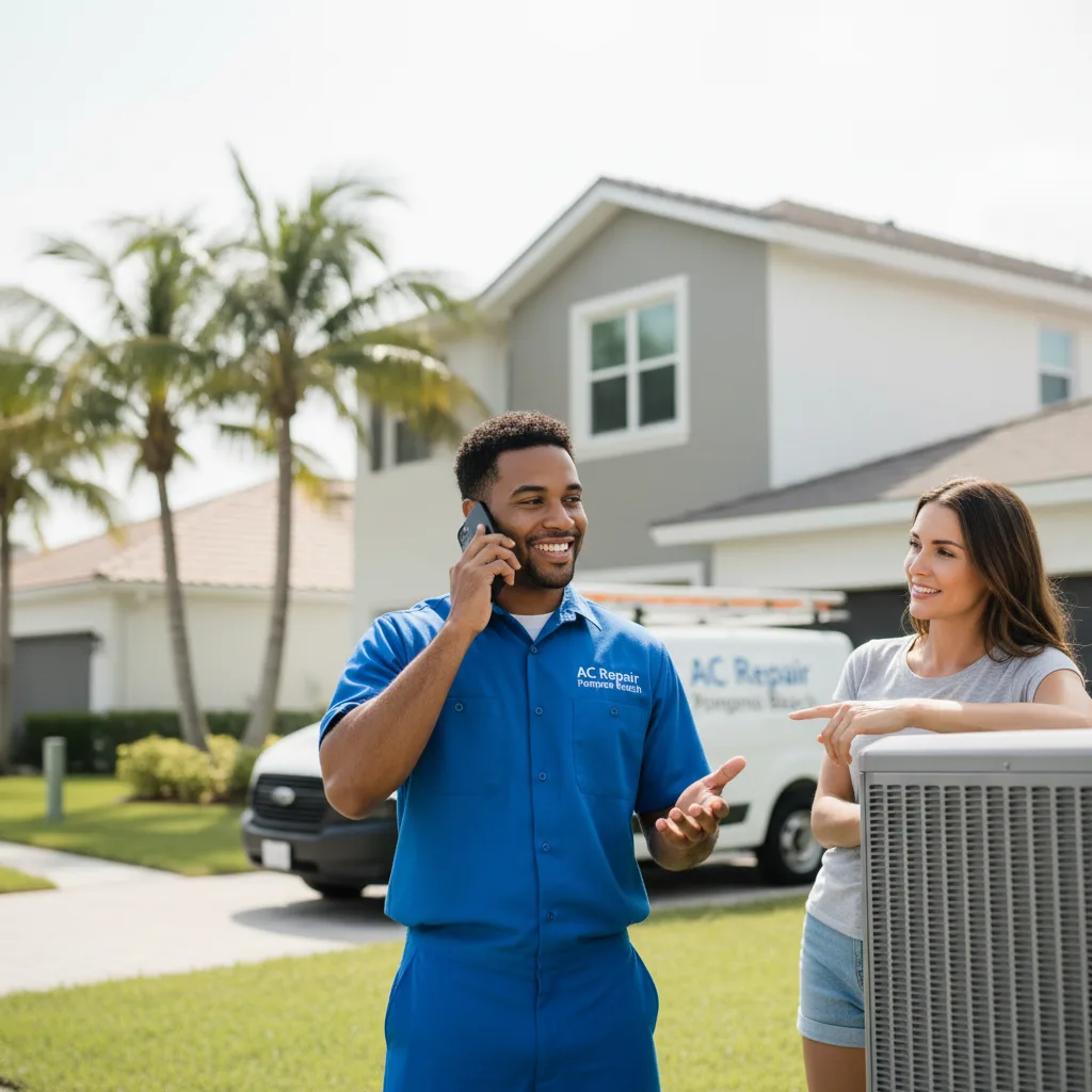 AC Repair Pompano Beach customer support in Centerton